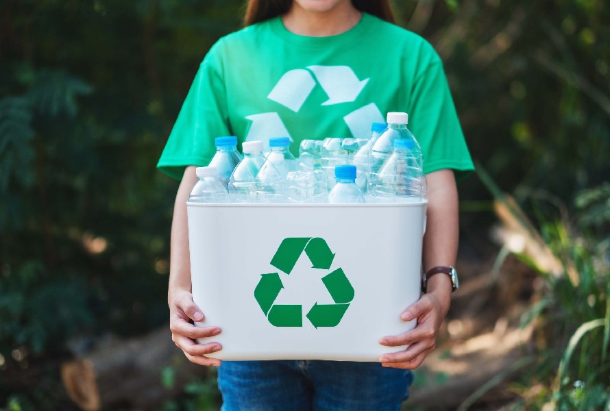 PCR plastic helps benefit the environment