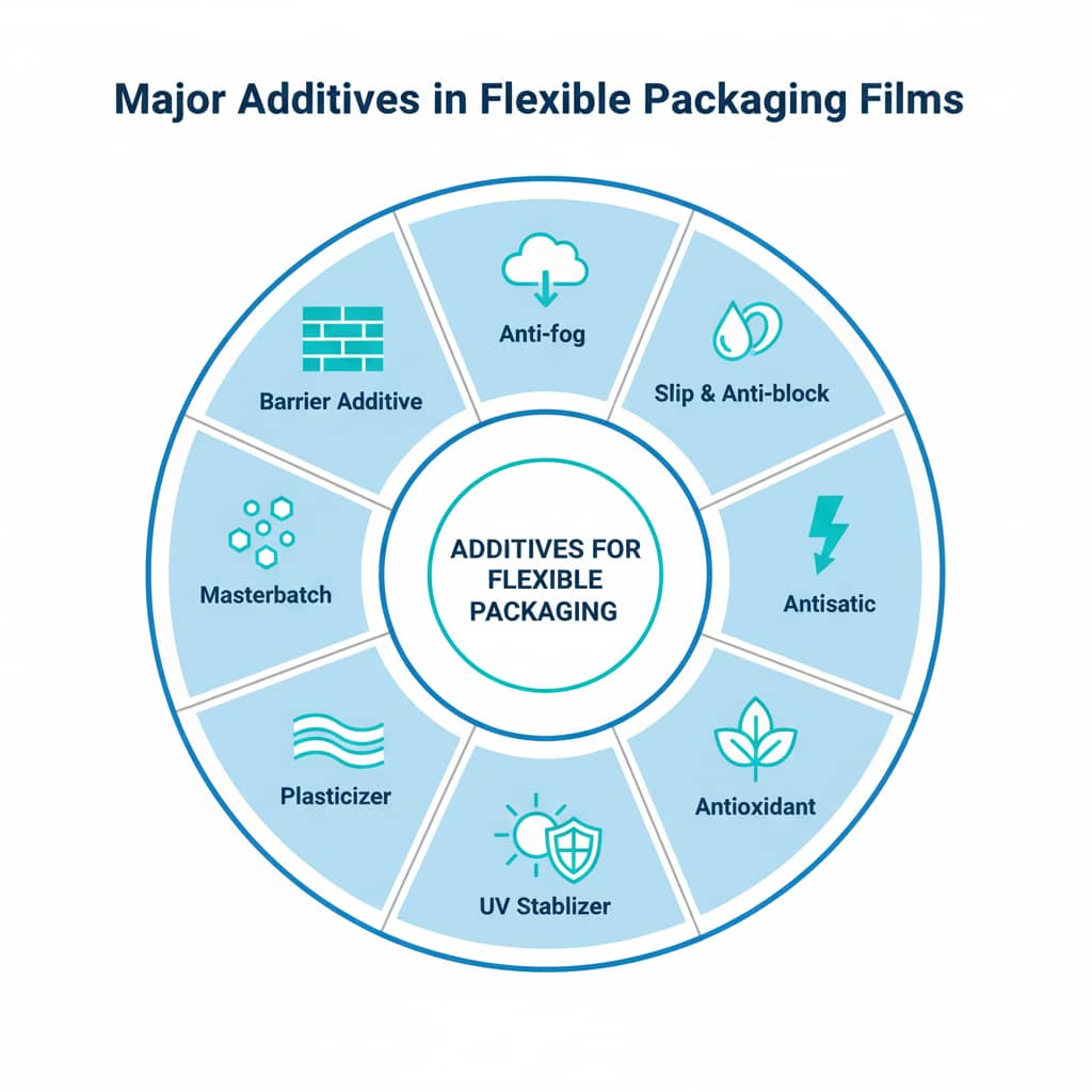 Major Additives in Flexible Packaging Films